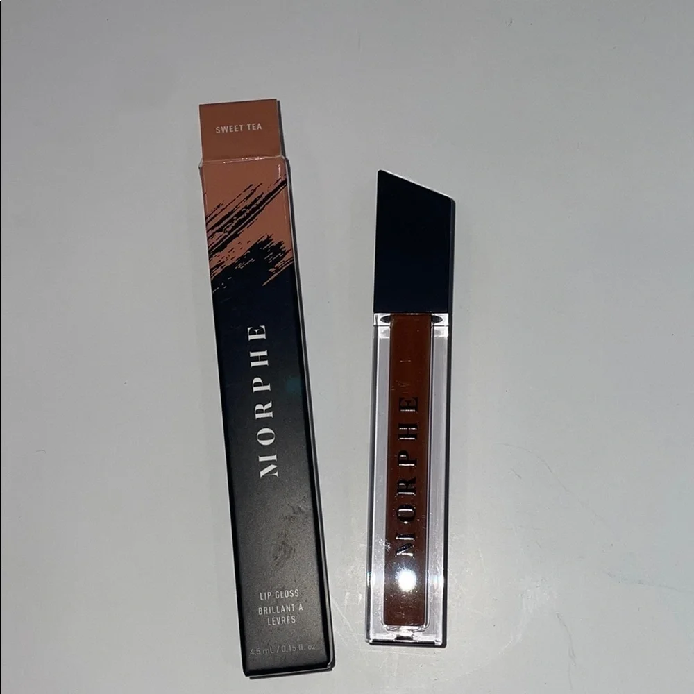 Morphe Sweet Tea Lip Gloss - Rich Brown